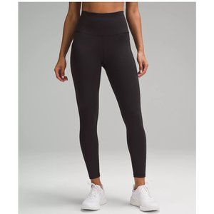 Lululemon Wunder Train High-Rise Tight with Pockets 25" / Size 6 / Black Everlux